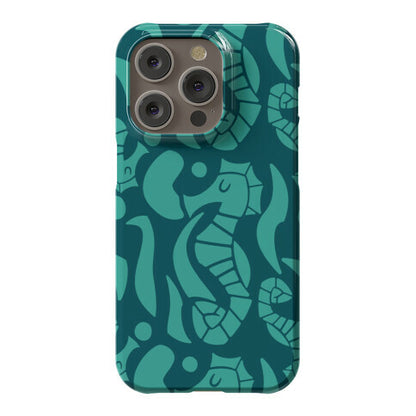 Bubbly Seahorse Phone Case