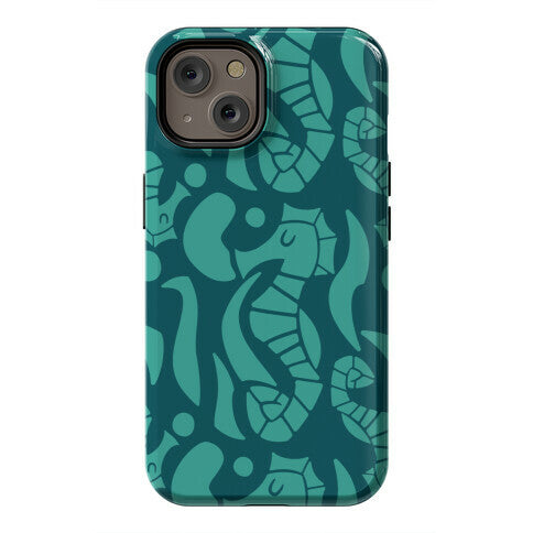 Bubbly Seahorse Phone Case