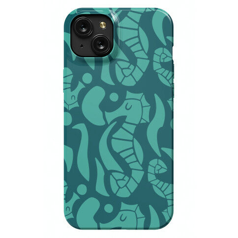 Bubbly Seahorse Phone Case