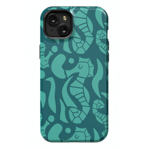 Bubbly Seahorse Phone Case