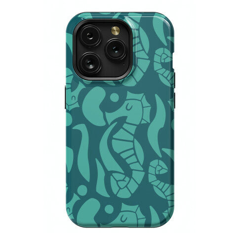Bubbly Seahorse Phone Case