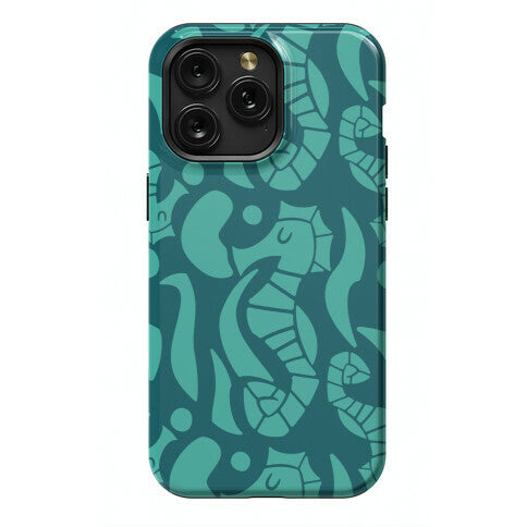 Bubbly Seahorse Phone Case