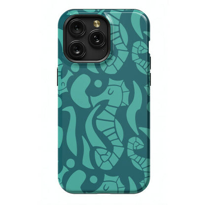 Bubbly Seahorse Phone Case