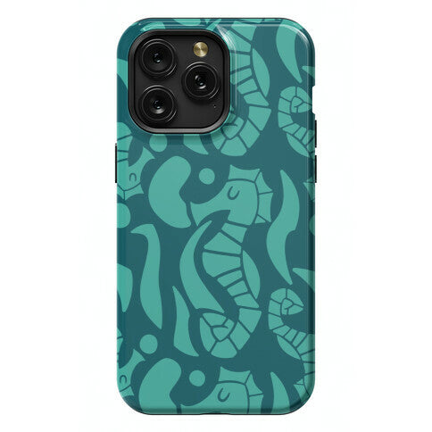 Bubbly Seahorse Phone Case