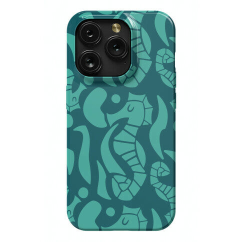 Bubbly Seahorse Phone Case