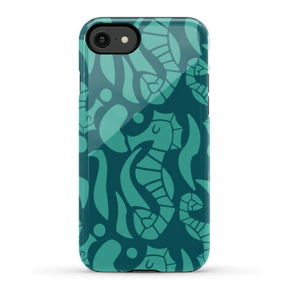 Bubbly Seahorse Phone Case