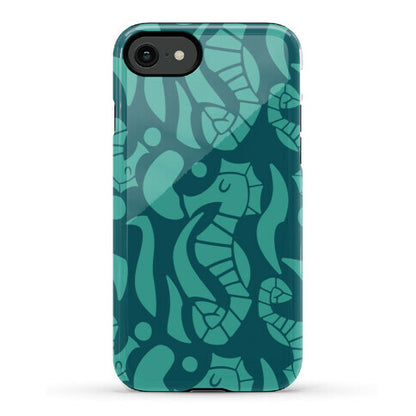 Bubbly Seahorse Phone Case
