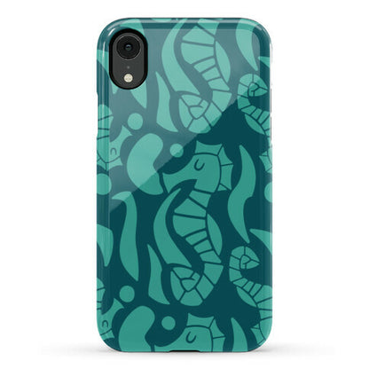 Bubbly Seahorse Phone Case