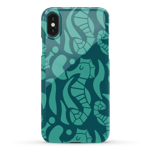 Bubbly Seahorse Phone Case