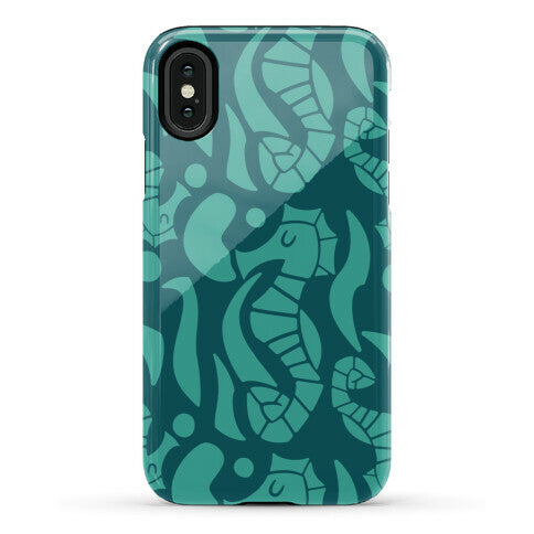 Bubbly Seahorse Phone Case