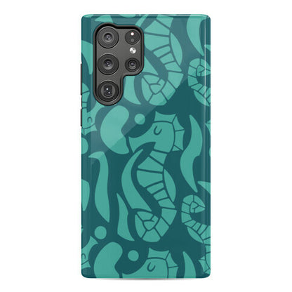 Bubbly Seahorse Phone Case