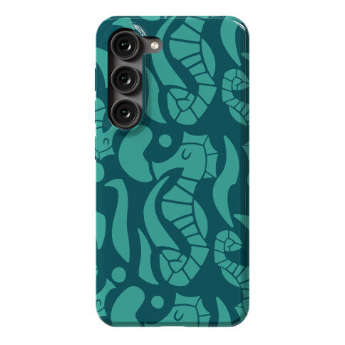 Bubbly Seahorse Phone Case