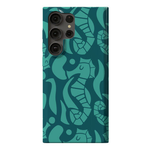 Bubbly Seahorse Phone Case