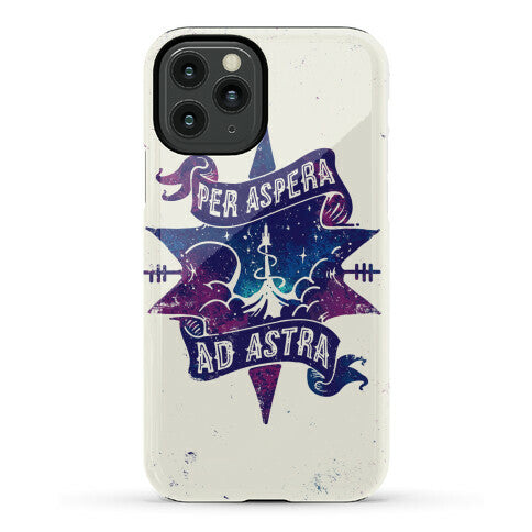 Per Aspera Ad Astra Phone Case