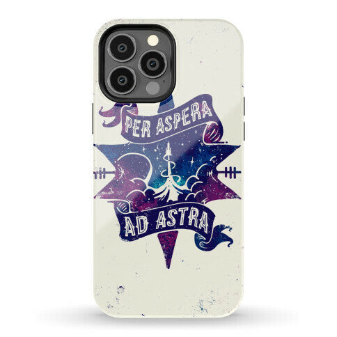 Per Aspera Ad Astra Phone Case