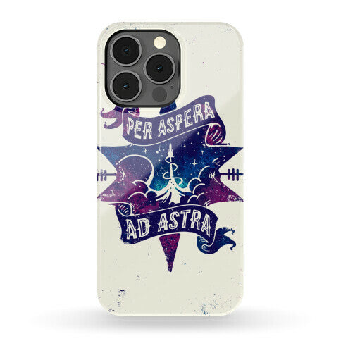 Per Aspera Ad Astra Phone Case