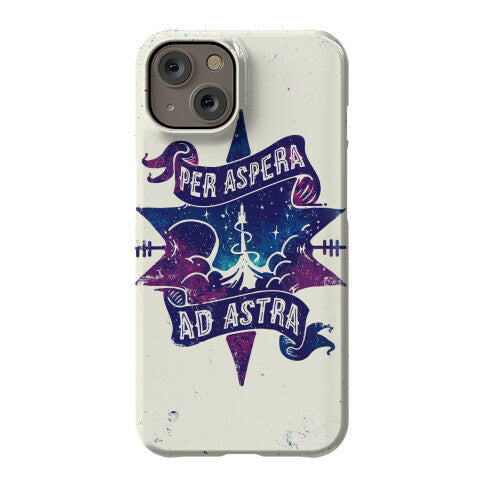 Per Aspera Ad Astra Phone Case