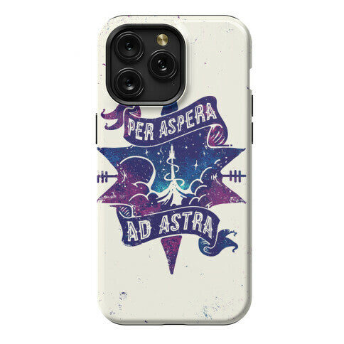 Per Aspera Ad Astra Phone Case