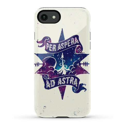 Per Aspera Ad Astra Phone Case