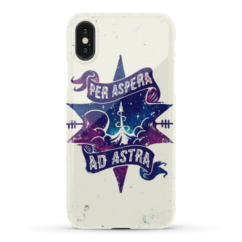 Per Aspera Ad Astra Phone Case