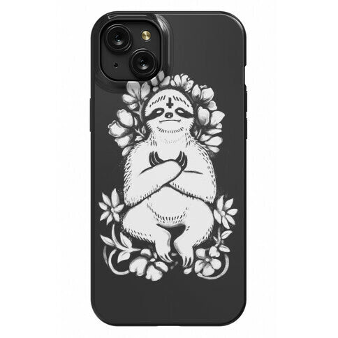 Sinful Sloth Phone Case