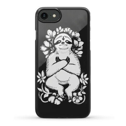 Sinful Sloth Phone Case