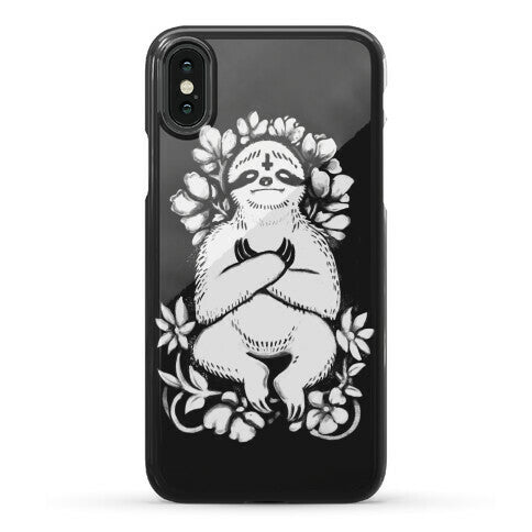 Sinful Sloth Phone Case