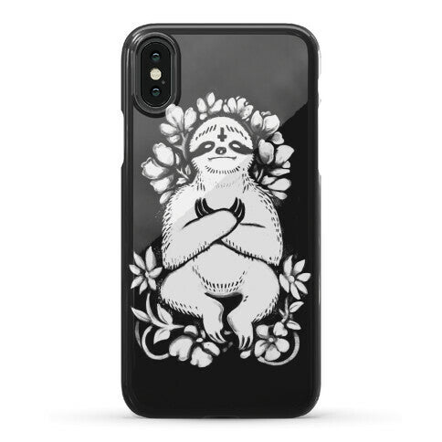 Sinful Sloth Phone Case