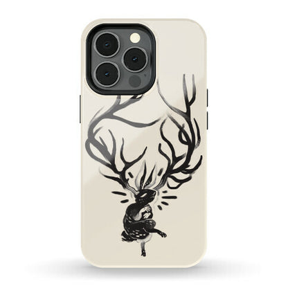 A Jackalope's Lullaby Phone Case