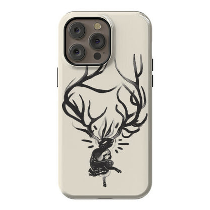 A Jackalope's Lullaby Phone Case