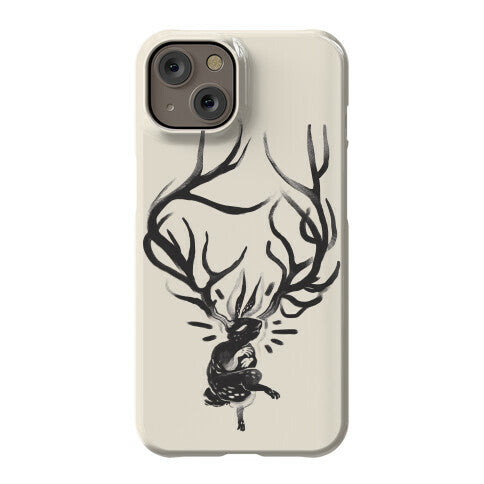 A Jackalope's Lullaby Phone Case