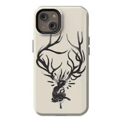 A Jackalope's Lullaby Phone Case