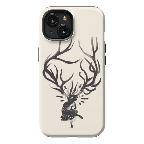 A Jackalope's Lullaby Phone Case