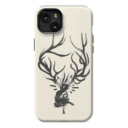 A Jackalope's Lullaby Phone Case