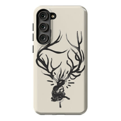 A Jackalope's Lullaby Phone Case