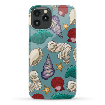 Seashell Pattern Phone Case
