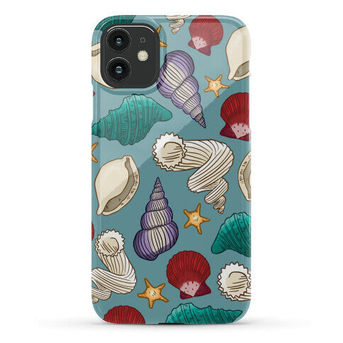Seashell Pattern Phone Case