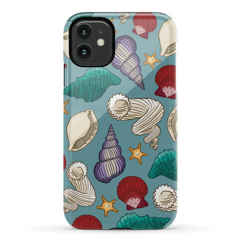 Seashell Pattern Phone Case