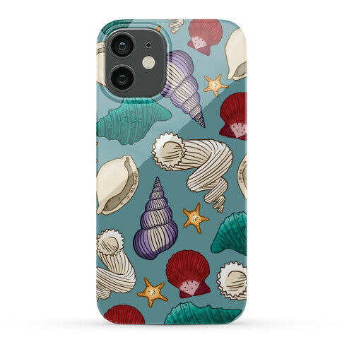 Seashell Pattern Phone Case