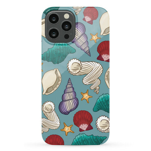 Seashell Pattern Phone Case