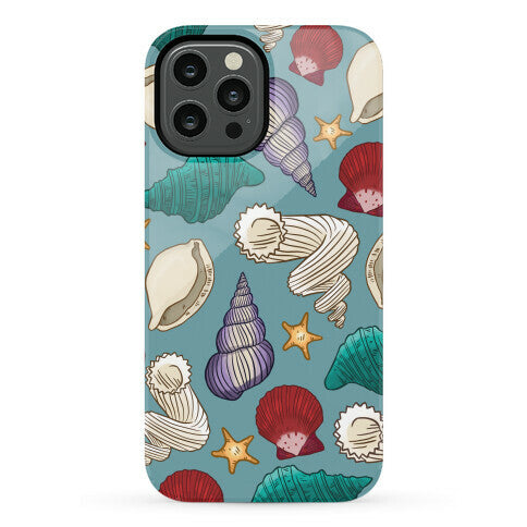Seashell Pattern Phone Case