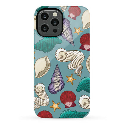Seashell Pattern Phone Case