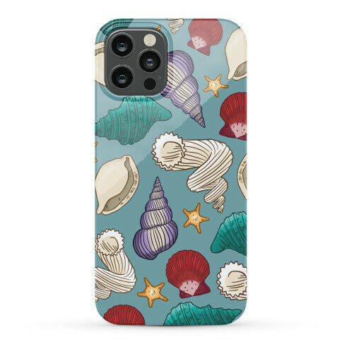 Seashell Pattern Phone Case