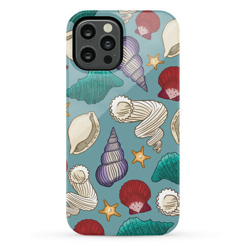 Seashell Pattern Phone Case