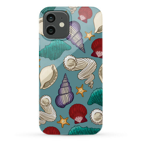 Seashell Pattern Phone Case