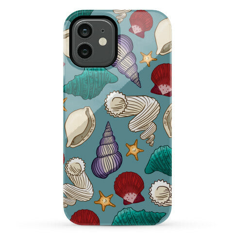 Seashell Pattern Phone Case