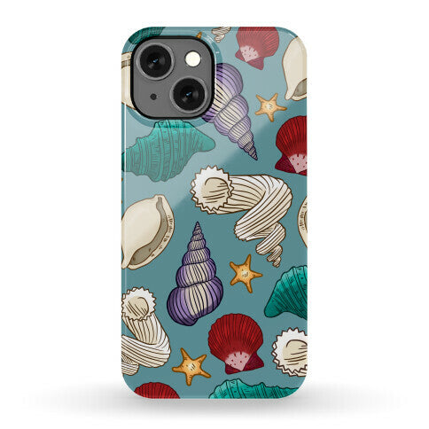 Seashell Pattern Phone Case