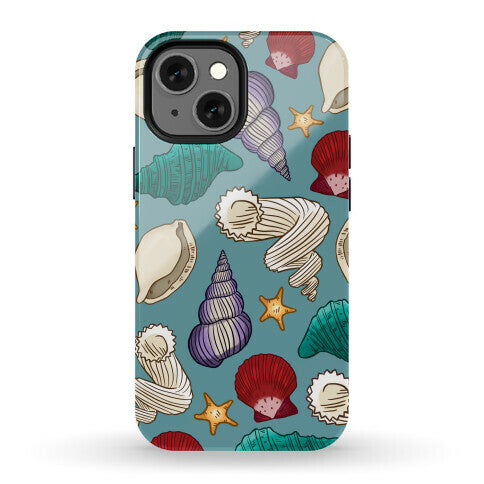 Seashell Pattern Phone Case