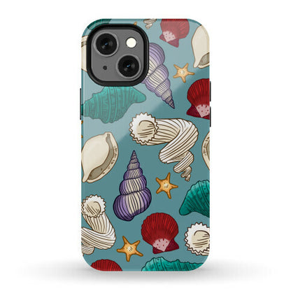 Seashell Pattern Phone Case