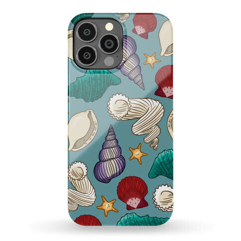Seashell Pattern Phone Case